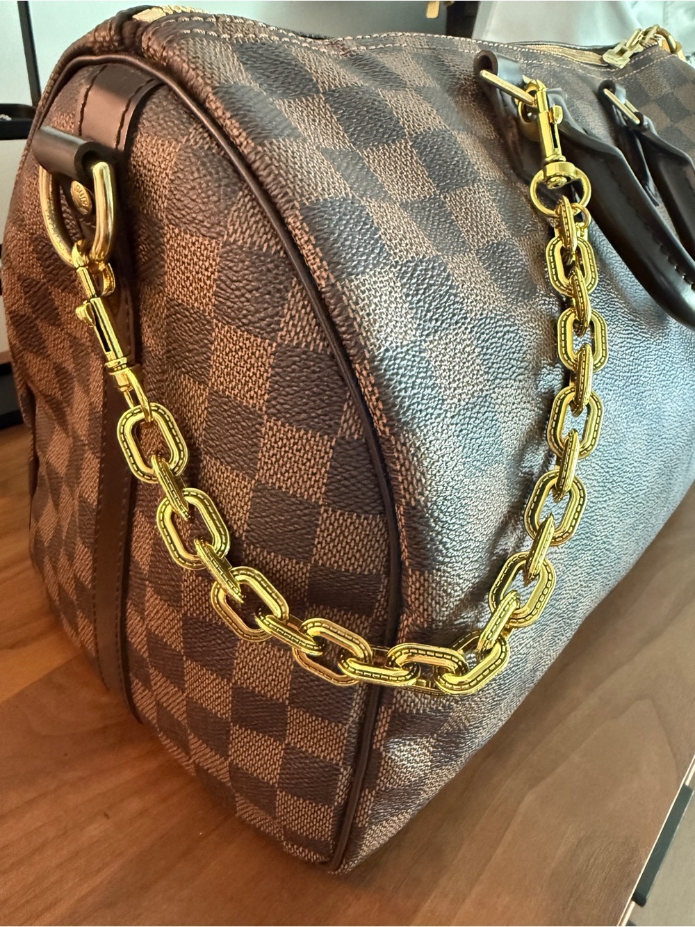 Gold Chain Bag Charm or strap